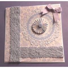 Набор высечек для скрапбукинга Кружевные рамочки French Lavender, 12 штук, Papermania