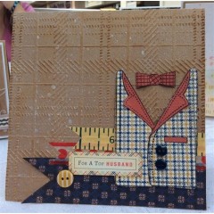 Набор силиконовых штампов "Элегантный мужчина" Heritage Press, Papermania