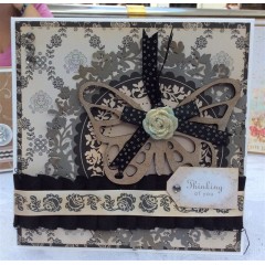 Набор бумаги для скрапбукинга, коллекция Midnight Blush, 20,3х20,3 см, DoCrafts