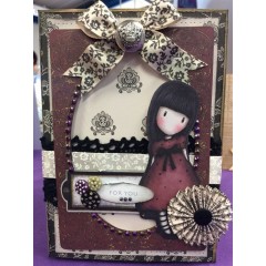 Набор бантиков для скрапбукинга, коллекция Midnight Blush, 12 шт, Papermania