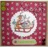 Новогодний силиконовый штамп Катание на санках Pippinwood Christmas