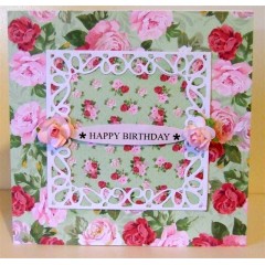 Набор бумаги для скрапбукига, коллекция Simply Floral, 6 листов формат А3, Papermania