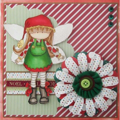 Набор высечки и карточек для журналинга Spots & Stripes Festive, 24 штуки, DoCrafts