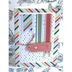 Набор лент Ассорти Spots & Stripes Festive, 20 штук, DoCrafts