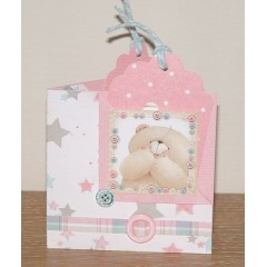 Набор декоративных мини пуговиц Spots & Stripes Pastels, 30 шт, Papermania