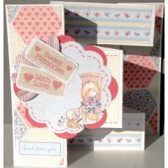 Набор высечки и карточек для журналинга, коллекция Tilly Daydream, 24 шт, DoCrafts
