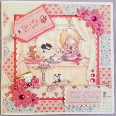 Набор бумаги и высечки для скрапбукига, коллекция Tilly Daydream,А4, 48 листов, DoCrafts