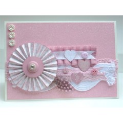 Набор лент для скрапбукинга, коллекция Wild Rose, 6 штук по 1 м, DoCrafts