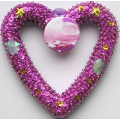 Заготовка из пенопласта "Сердце" 20 см, EFCO (Германия)