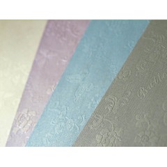 Набор эмбоссированной бумаги "Бабочки", 15х20см, 4 цвета 40 листов, ScrapBerry's