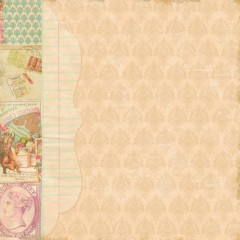 Набор бумаги для скрапбукинга Вояж, 30,5 х 30,5 см, Хоббибум