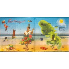 Салфетка для декупажа "Карибы", 33х33 см, Германия