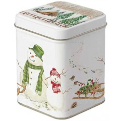 Салфетка для декупажа IHR-102382 "Снеговики, зима", 33х33 см, Германия