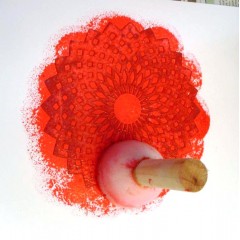 Трафарет-маска "Орнамент", 15х15 см, Marabu Германия