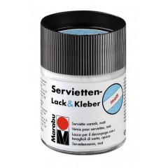 Лак-клей для салфеток Marabu-Servietten Lack&Kleber 843 матовый, 50 мл