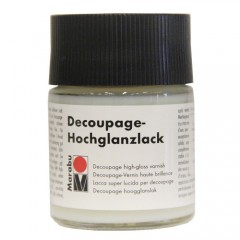 Лак для декупажа глянцевый Marabu-Decoupage Hochglanzlack 849, 50 мл