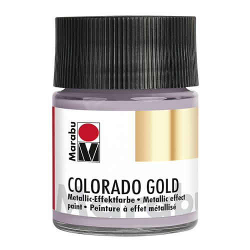 Краска с эффектом металла Colorado Gold 797 цинк, 50 мл, Marabu