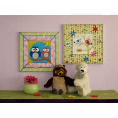 Холст на подрамнике грунтованный квадратный, 15х15 см, Marabu (Германия)