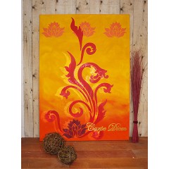 Холст на подрамнике грунтованный прямоугольный, 100% хлопок, 18х24 см, Stamperia