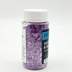 Поталь в вате Лавандовый хром, 105 мл, 1гр