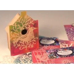 Трафарет-маска "Виньетка", 15х22,5 см, PRONTY Нидерланды