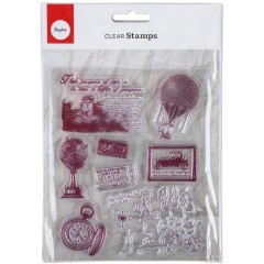 Набор силиконовых штампов "Время путешествий", Rayher