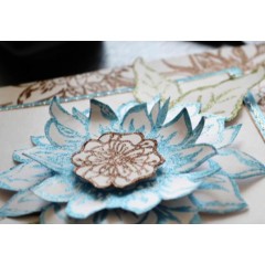 Штампы силиконовые Viva-Silikon-Stempel 3D28 "Цветы и листочки" для 3D элементов, 14х18 см