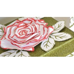 Штампы силиконовые Viva-Silikon-Stempel 3D28 "Цветы и листочки" для 3D элементов, 14х18 см