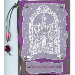 Штамп резиновый MPL 907202 "Полночный сад" Michael Powell, 9х14,5 см