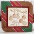 Набор новогодних силиконовых штампов Ёлочные игрушки, 13х18 см, Papermania