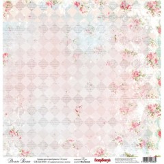 Бумага для скрапбукинга двусторонняя "Дольче Вита", 30,5х30,5 см, ScrapBerry's
