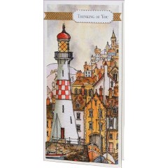 Набор для изготовления открытки с высечкой "Маяк", Michael Powell, DoCrafts