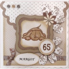 Набор лент, коллекция Lincoln Linen, бежевые, 6 штук по 1 м, DoCrafts
