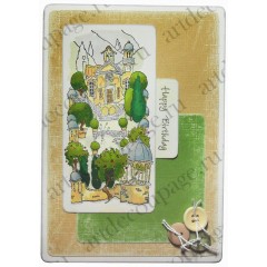 Фигурный компостер угла Округлый угол маленький XCUT, DoCrafts