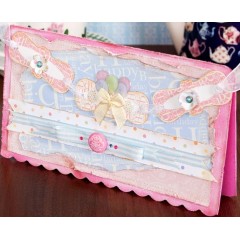 Фигурный дырокол "Волны с точками", XCUT