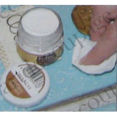 Паста для патинирования Patina Anticante K3P16W, белая, Stamperia