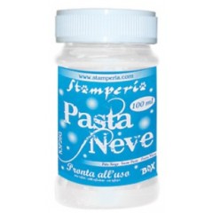 Паста для создания эффекта снега структурная "Pasta Neve" Stamperia, 100мл