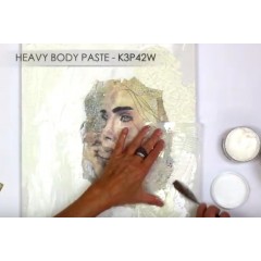 Паста "Heavy Body" для создания экстра объёма Stamperia, 150 мл