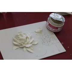 Паста для скульптурной живописи "Sculpture pasta" Stamperia, 150 мл