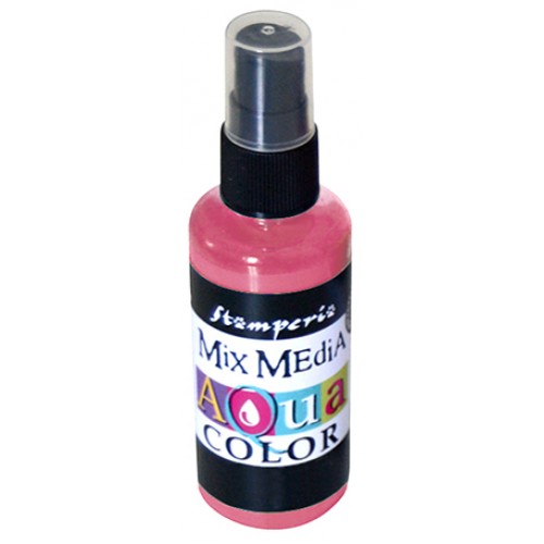 Краска-спрей Aquacolor Spray для техники Mix Media античная роза, 60 мл, Stamperia