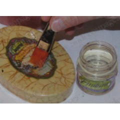 Лак финишный глянцевый на спиртовой основе "Finitura lucida", Stamperia (Италия), 100 мл