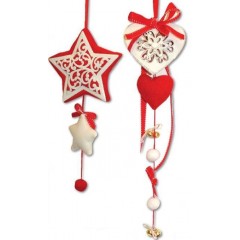 Бусины из войлока, 1 см, 15 шт, цвет голубой, Stamperia (Италия)