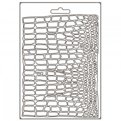 Форма для моделирующих паст "Savana кракелюрный узор", 14,8х21,0 см, Stamperia