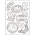 Форма для моделирующих паст "Garden of Promises dreams", 14,8х21,0 см, Stamperia K3PTA5621