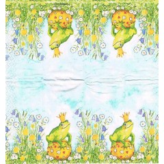 Салфетка для декупажа HF12207770 "Царевна лягушка", 22х22 см, Голландия