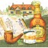 Салфетка для декупажа Виски трубка, 33х33 см, Голландия