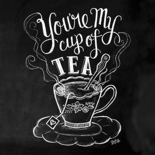 Салфетка для декупажа Доска Cap of tea, 33х33 см, Германия