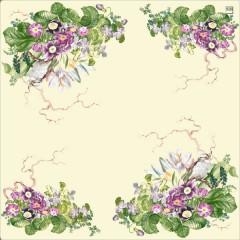Салфетка для декупажа "Весенние цветы", 33х33 см, Home Fashion (Германия)