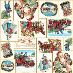 Салфетка для декупажа HF611514 "Белка с орешком", 33х33 см, Германия