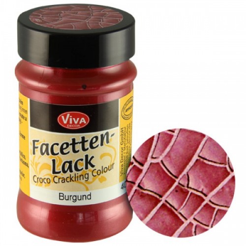 Фацетный лак Viva Facetten Lack 403, цвет красный металлик, 90 мл